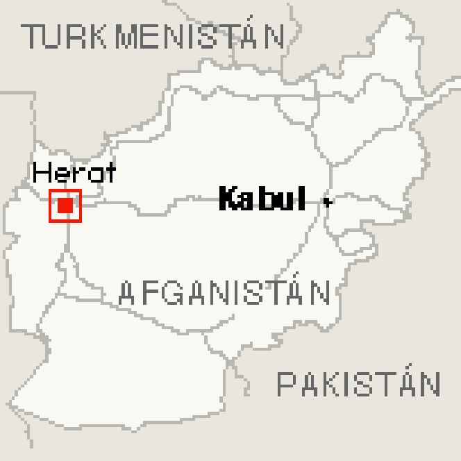 Herat, base española en Afganistán