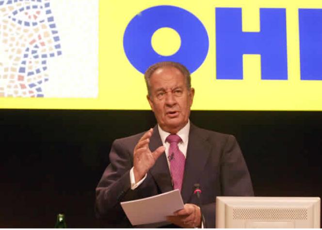 El presidente de OHL, Juan Miguel Villar Mir