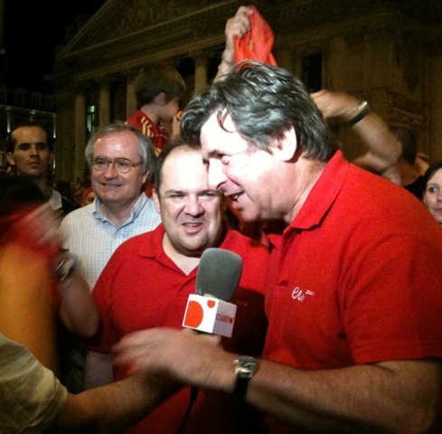 La Roja pierde un gran ariete en Bruselas