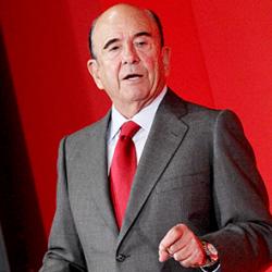 Emilio Botín, presidente de Banco Santander