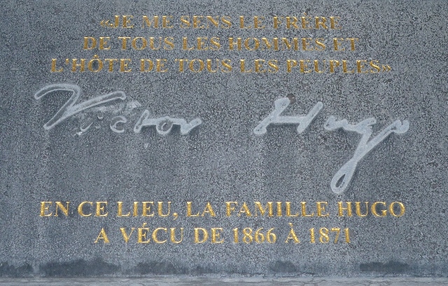 Huellas en Bruselas IX: Victor Hugo