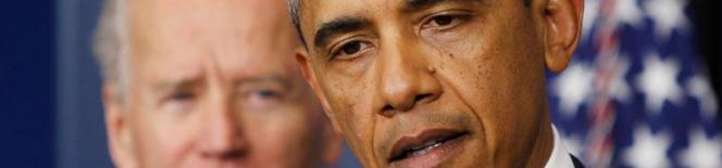 El presidente de EE UU, Barack Obama, se dirige a los estadounidenses para anunciar el acuerdo que evita el precipicio fiscal el 1 de enero de 2013.
