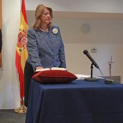 Elvira Rodríguez, en su toma de posesión como presidenta de la CNMV