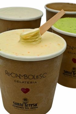 Los helados de Jordi Roca con ron Santa Teresa