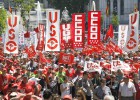 Los sindicatos piden al Gobierno que defienda políticas de crecimiento Los sindicatos piden al Gobierno que defienda políticas de crecimiento
