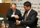 Huawei será socio tecnológico de la Liga de fútbol durante dos años Huawei será socio tecnológico de la Liga de fútbol durante dos años