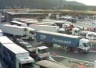 Los camioneros afrontan el peaje en todas las carreteras de Francia Los camioneros afrontan el peaje en todas las carreteras de Francia