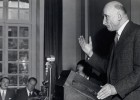 Robert Schuman: “La paz mundial no puede salvaguardarse sin esfuerzos” Robert Schuman: “La paz mundial no puede salvaguardarse sin esfuerzos”