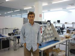 José Alonso, consejero delegado de TTI. Fundó la firma en 1996 con fondos semilla de la Agencia Espacial Europea.