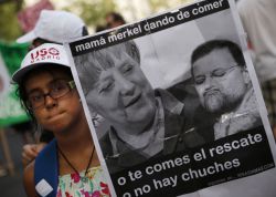 "La prima de riesgo es Angela Merkel"