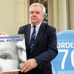 José Campos, director general de Laboratorios Ordesa, celebró en mayo pasado los 70 años de su fundación.