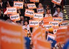 Merkel promete solidaridad, pero con Merkel promete solidaridad, pero con