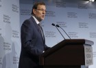 Rajoy celebra la mejoría económica: Rajoy celebra la mejoría económica: