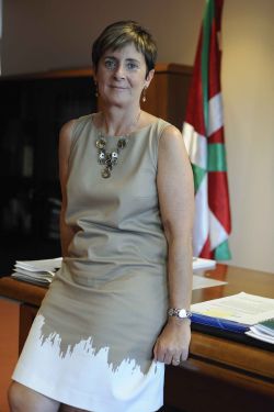 Arantza Tapia en su despacho.