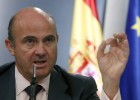 Guindos reconoce que la reestructuración bancaria ha salido Guindos reconoce que la reestructuración bancaria ha salido
