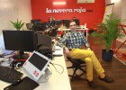 Un ‘loft’, un futbolín y desenfado en La Nevera Roja Un ‘loft’, un futbolín y desenfado en La Nevera Roja