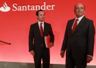 Santander 'aparca' el dividendo en efectivo: no prevé cambios en su política Santander 'aparca' el dividendo en efectivo: no prevé cambios en su política
