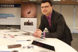 David Alonso, responsable de 'business to business' de Samsung Electronics Iberia.