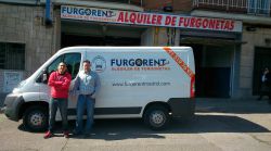Jesús Fiestas y Juan Antonio Díez, fundadores de Furgorent, empresa que consiguió un préstamo ICO de 74.000 euros con el respaldo de Avalmadrid.