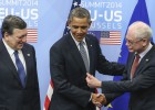 Obama ofrece gas a Europa a cambio de apertura comercial Obama ofrece gas a Europa a cambio de apertura comercial