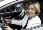 Esperanza Aguirre se da a la fuga tras ser multada en Madrid Esperanza Aguirre se da a la fuga tras ser multada en Madrid