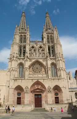 La magnífica catedral gótica de Burgos.