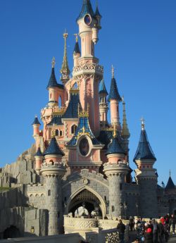 El Castillo de la Cenicienta en Disneyland París.
