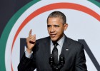 Obama ve una Obama ve una