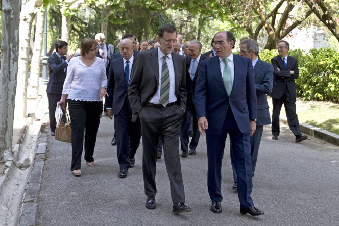 Imagen de la última reunión de Mariano Rajoy con el Consejo Empresarial para la Competitividad, celebrada en julio de 2013.
