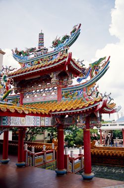 El barrio chino de Singapur está salpicado de numerosos templos.