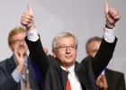 Merkel garantiza a Juncker la presidencia de la CE si gana las elecciones Merkel garantiza a Juncker la presidencia de la CE si gana las elecciones