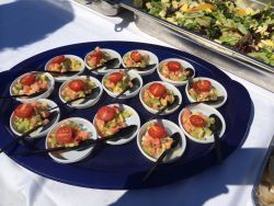 Uno de los mayores atractivos de Bergen es degustar todo tipo de platos con salmón.