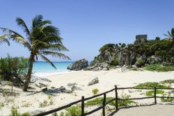 Playa de Tulum, en México.
