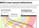 Los BRICS unen fuerzas: así es su nueva potencia bancaria Los BRICS unen fuerzas: así es su nueva potencia bancaria
