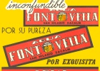 Font Vella, el agua mineral de siempre Font Vella, el agua mineral de siempre