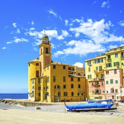 Basílica de Santa María Asunta, en Camogli.