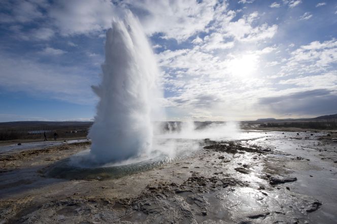 Islandia, famosa por sus paisajes y sus géiseres, es uno de los destinos estrella de los españoles que viajan en septiembre.