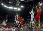 Al mundial de 'basket' con camiseta nueva... y a tiempo Al mundial de 'basket' con camiseta nueva... y a tiempo
