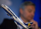 Un avión de Ryanair se avería al aterrizar en Lanzarote Un avión de Ryanair se avería al aterrizar en Lanzarote
