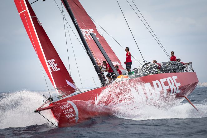 El Mapfre en acción.