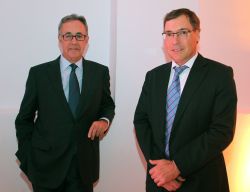 Carlos Kinder y Ángel Ramírez de GTD.