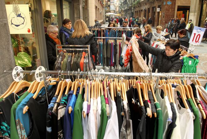 Una tienda en Vitoria