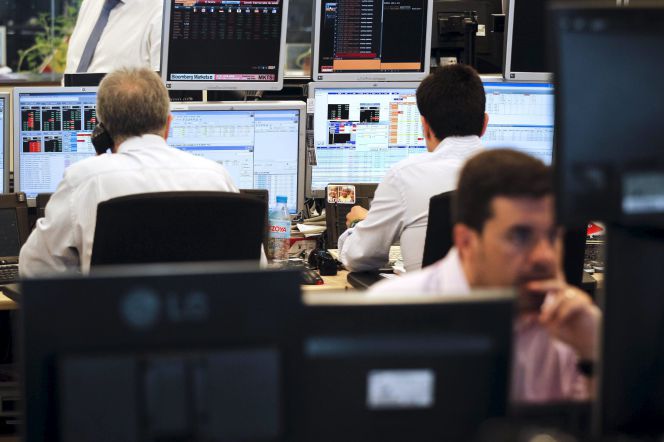 Oficinas de Ahorro Corporación, grupo de servicios financieros encargado de la subasta de bonos y letras del Tesoro Público español. EFEArchivo