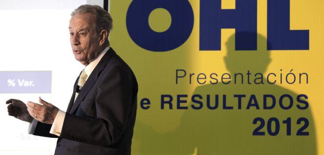 El presidente del Grupo OHL, Juan Miguel Villar Mir.