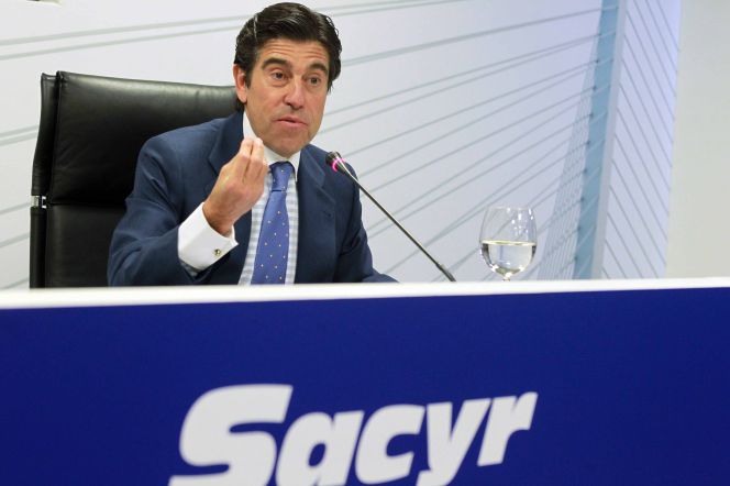 Sacyr no descarta vender parte de su 9% de Repsol