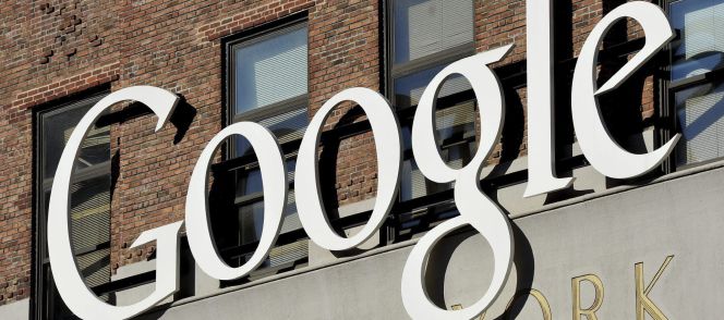 Vista del logotipo de Google.