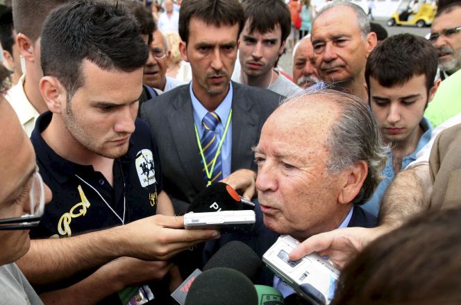 El expresidente del F.C.Barcelona, Josep Lluis Núñez. EFEArchivo