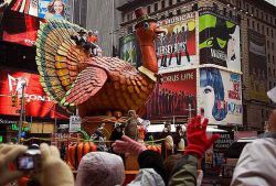 Desfile por el Día de Acción de Gracias en EE UU.