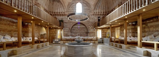 Lounge del baño turco.
