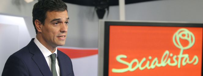 El secretario general del PSOE, Pedro Sánchez,